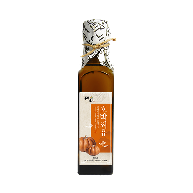 韓國千年味人 初榨冷壓南瓜籽油250ml 2瓶◉90A011